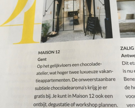 Bruisend stadsplekje Maison 12 in Goodbye magazine